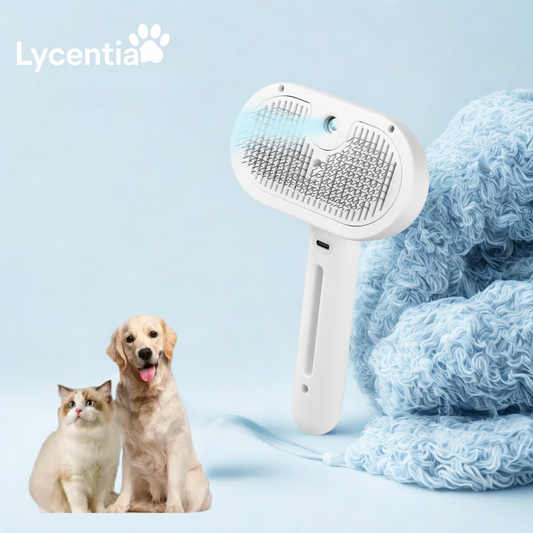 Lycentia FurCare™ – 3-in-1 Stoomborstel voor Huisdieren
